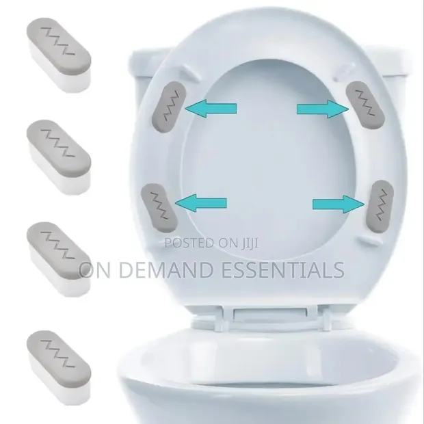 4Pcs Toilet Seat Cushions ,Soft Comfortable - 1