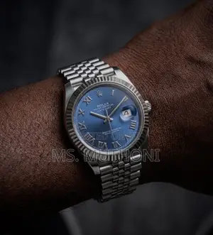 Rolex Datejust Automatic Stainless Steel Blue Roman Numeral Dial