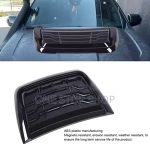 Carbon Fiber Style Exterior Trim Bonnet Scoop