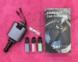 Starlight 5-in-1 Multifunctional Car Charger with Aromatherapy Diffuser