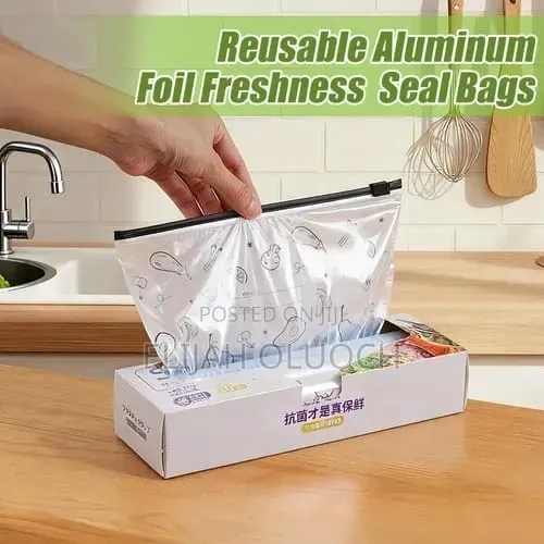 High Quality Reusable Aluminium Foil Zipper Bags - 1