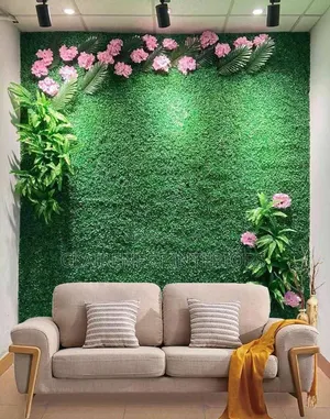 Studio Set Up Backdrop Artificial Boxwood Panels