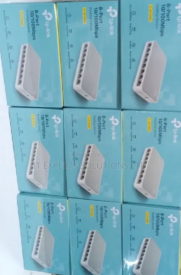 TP-Link SF1008D 8-Port Fast Ethernet Switch - 1