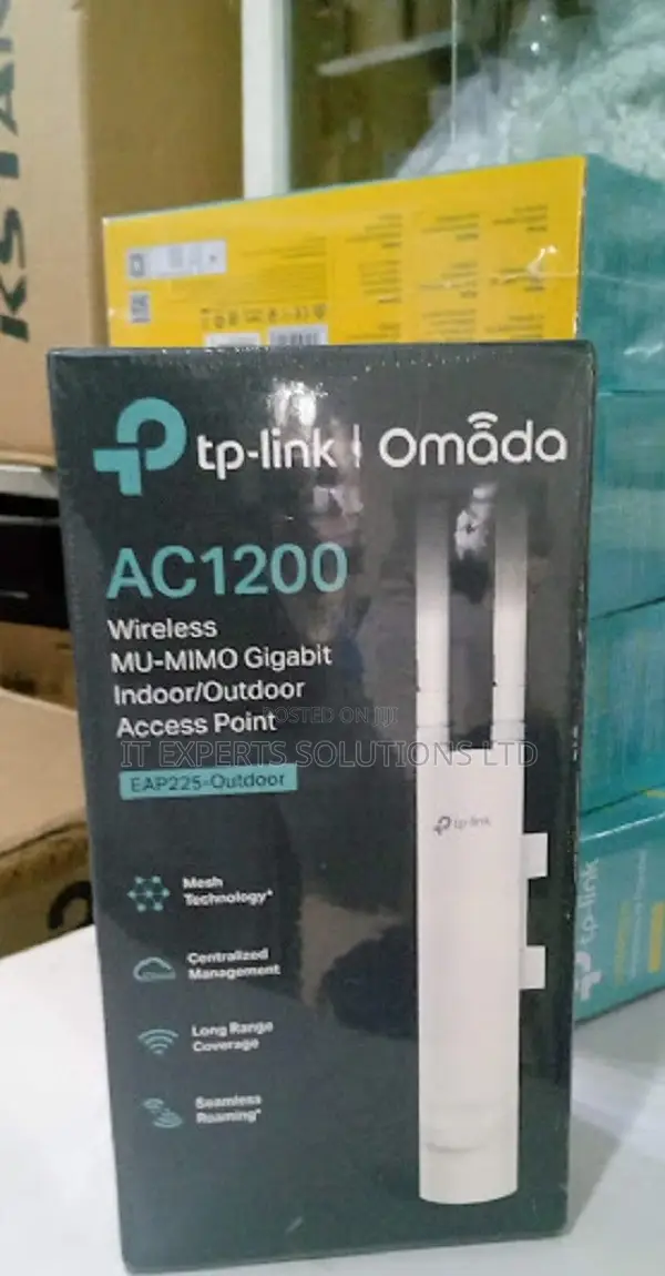 TP-Link EAP225 Outdoor AC1200 Wireless Gigabit Access Point - 1