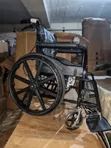 Standard Foldable Wheelchair with Spokes - 4