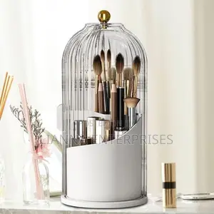 3 Tier Makeup Brush and Jewelry Organizer