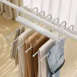 Heavy Duty 6 Layer Foldable Pants Hanger Space Saving - 3