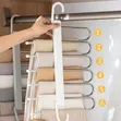Heavy Duty 6 Layer Foldable Pants Hanger Space Saving - 5