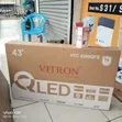 With 14months Warranty Vitron 43inch Smart Android TV. With Bluetooth - 2