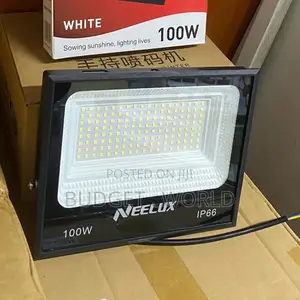Neelux 100W IP66 LED Floodlight yenye Bracket Inayoweza Kurekebishwa