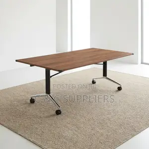 2.4m Modern Foldable Boardroom Table.