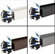 PVC Under-Desk Cable Management Tray Length: 40cm - 2