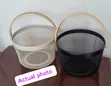 High Quality ROUND SQUARE PANTRY Mesh Wire Fruit Basket - 1
