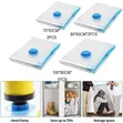 5Pcs Compression Vacuum Storage Bags With a Manual Pump - 2