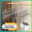 Rotating Stainless Steel 8 Hook Hanger - 1