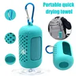 Portable Sports Quick Dry Cool Towel in Silicone Pocket - 3