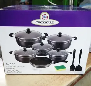 14pcs TC Nonstick Cookware Set