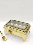 *Luxury Hydraulic Chaffing Dish Rectangular Shape Available - 1