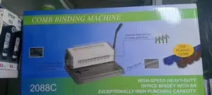 Mashine ya Kubana Vitabu Comb Binding 2088C