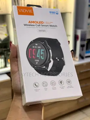 VIDVIE SW1617 AMOLED Smartwatch - Black