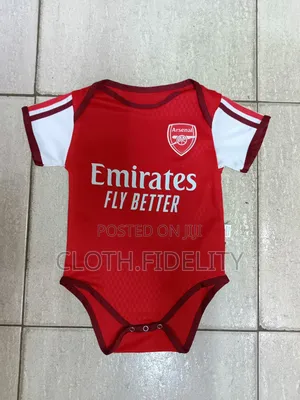 Arsenal Kids Football Rompers