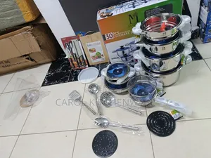 30-Piece Stainless Steel Marwa Cookware Set