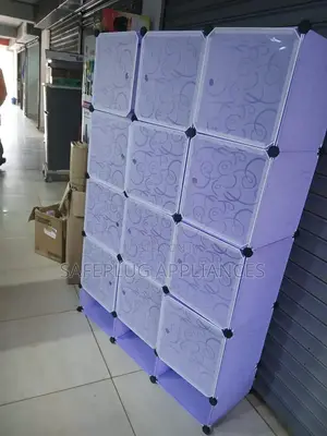 Plastic Wardrobe 3 Column