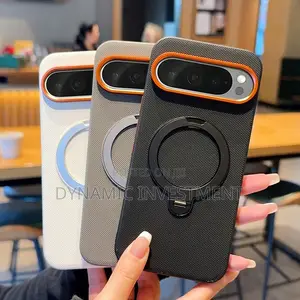 Google Pixel 10 Pro XL Kesi ya Magsafe na Pete Inazunguka