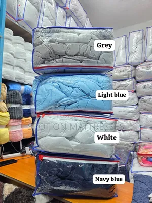 Pure Cotton Stripped Duvets. 1 Duvet 1 Bedsheet 2 Pillow Cases.