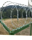 10m Razor Wire - Silver Galvanized - 2