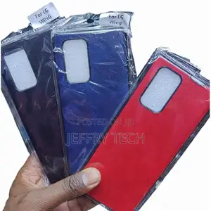 Original Case for LG Wing Soft Leather Back Cover
