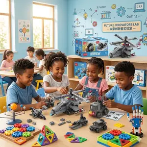 Lelebrother 10-in-1 Military Power Building Blocks (330 Pcs)
