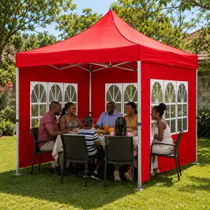 Gazebo Tent ya Pop-Up Isiyo na Maji na Kuta