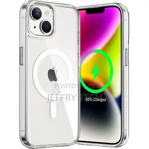 Clear Transparent MagSafe Silicone Case for iPhone 13 Mini