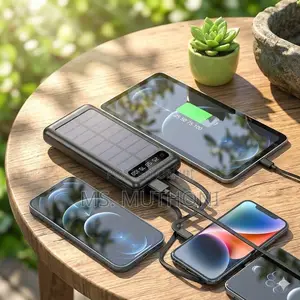Heavy-Duty 10,000mAh Solar Power Bank