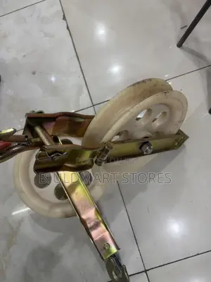 Heavy-Duty Overhead Wire Hoist Pulley with Safety Swivel Latch