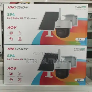 Hikvision DS-2CFSP4/4G 4MP Solar 4G PT Camera