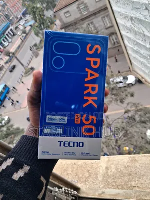 Tecno Spark 50 Pro 256GB Mpya Nyeupe