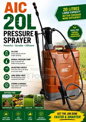 AIC 20L Manual Pressure Sprayer