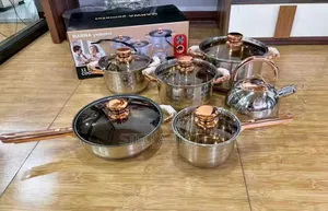 12 Vipande Engelberg Stainless Cookware Set