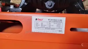 Compressor ya Lita 200, Belt Driven, 4HP, Piston 3