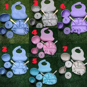 Baby Silicone Feeding Set