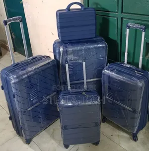 Fashion 5-in-1 Isiyovunjika ya Kifahari ya Rubber Suitcase Briefcase