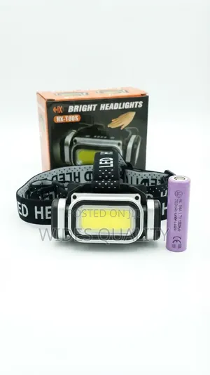 Headlamp ya Kuchaji ya COB LED yenye Motion Sensor