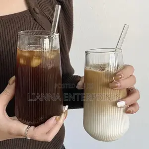 Ribbed Highball Glass (500ml)