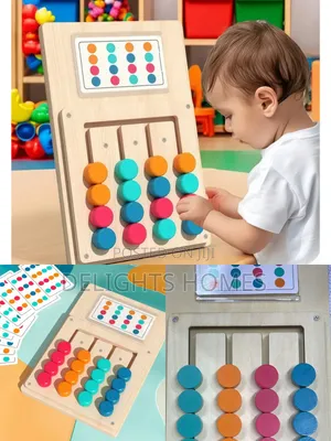 Montessori Kids Colors Matching Game - Mbao