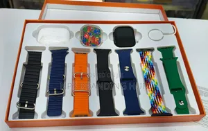 T900 Ultra 2 Smart Watch - 7 Mikanda, Earphones