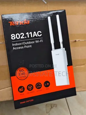 Tenda AC1200 Outdoor Gigabit Wi-Fi Access Point (OAP1200) - Inaendeshwa na PoE