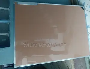 Medium Office Cork Board - Blue/Brown