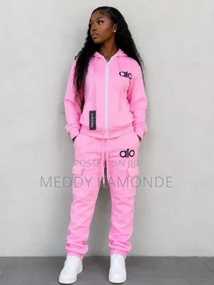 Set ya Tracksuit Nyeupe ya Alo kwa Watoto